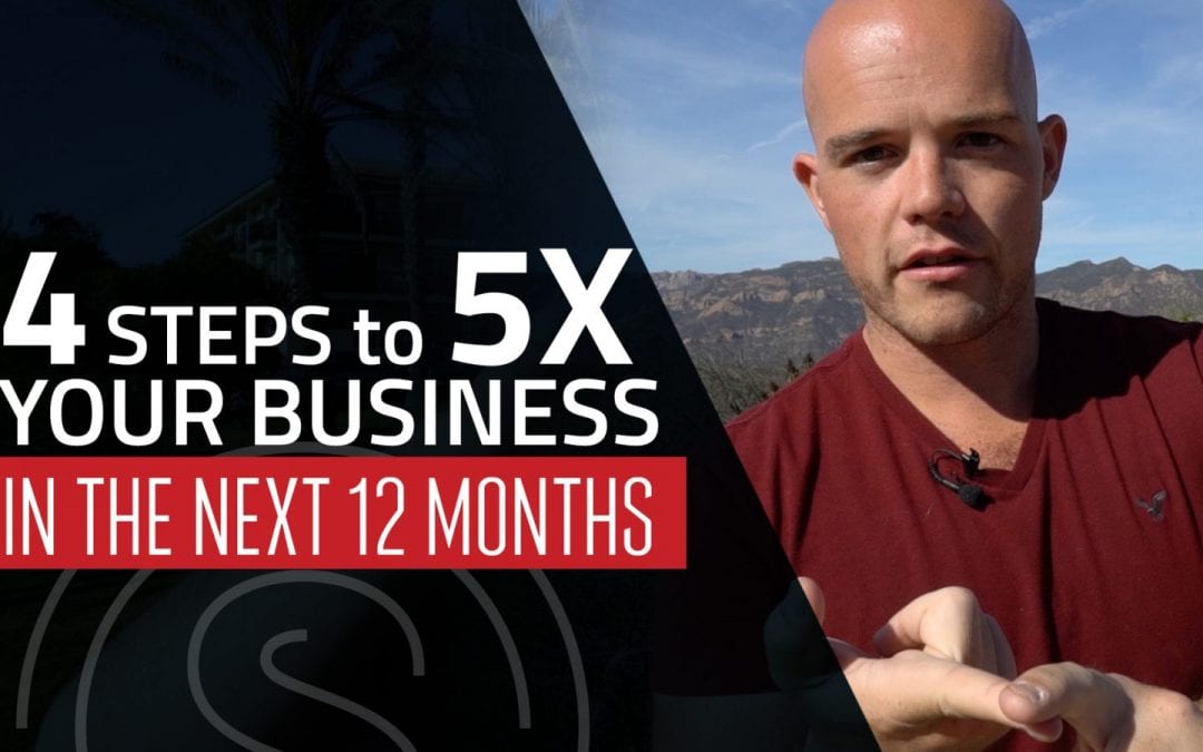 Exponential Business Growth — 4 Steps to 5x Your Business in The Next 12 Months