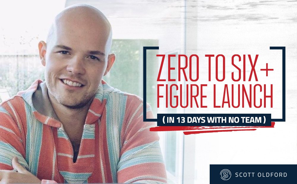 $0 to 6+ Figure Launch in 13 Days (with no team and less than $7,000 Ad Spend)